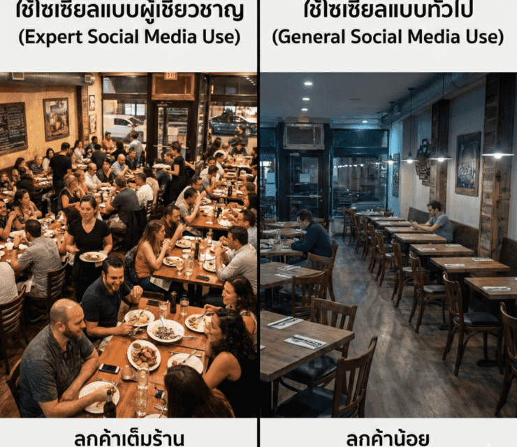 กลยุทธ์ปั้นร้านอาหารและร้านเหล้าให้ปัง เปลี่ยนยอด Like เป็นยอดลูกค้าเข้าร้าน