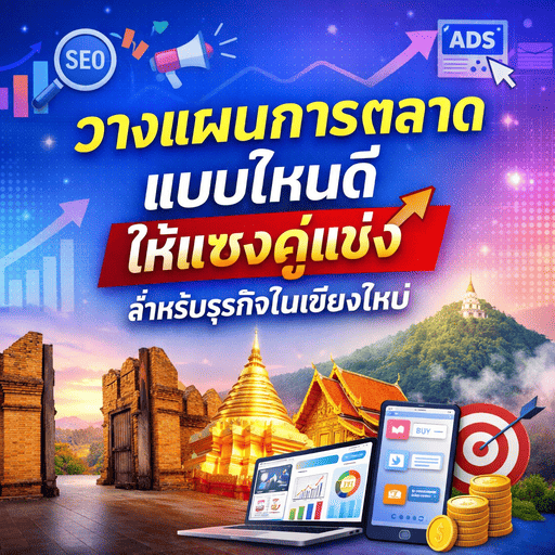 วางแผนการตลาด อย่างไร ให้ธุรกิจในเชียงใหม่ แซงคู่แข่ง ในปี 2026