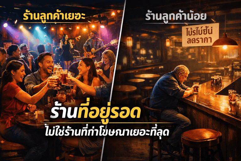 การตลาดออนไลน์ร้านเหล้า