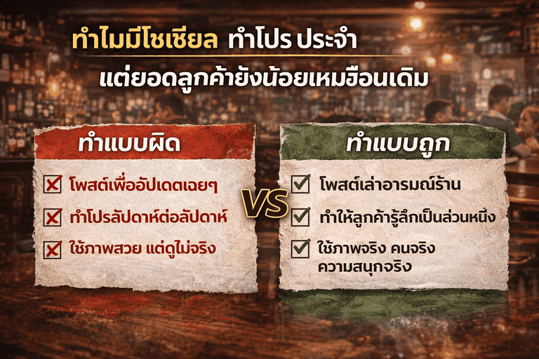 การตลาดธุรกิจร้านเหล้า ผับ