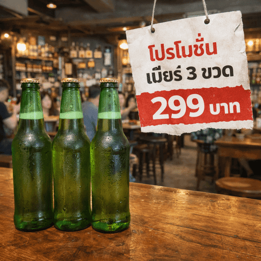 โปรโมทร้านเหล้า ผับ